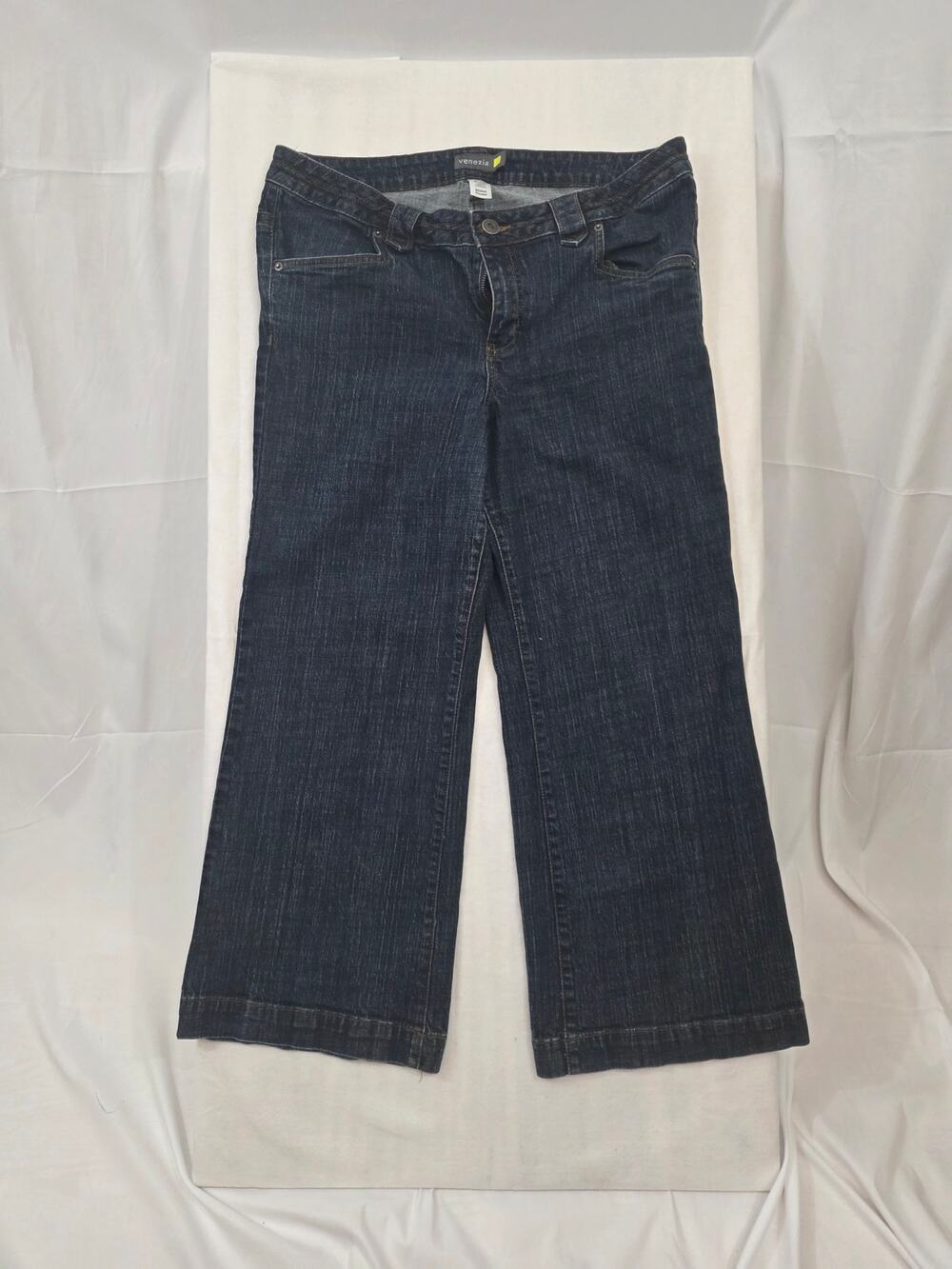 Jeans women Venezia  Lane Bryant stretch denim Sz 3 Sz 18 Barrel Leg
 dark wash